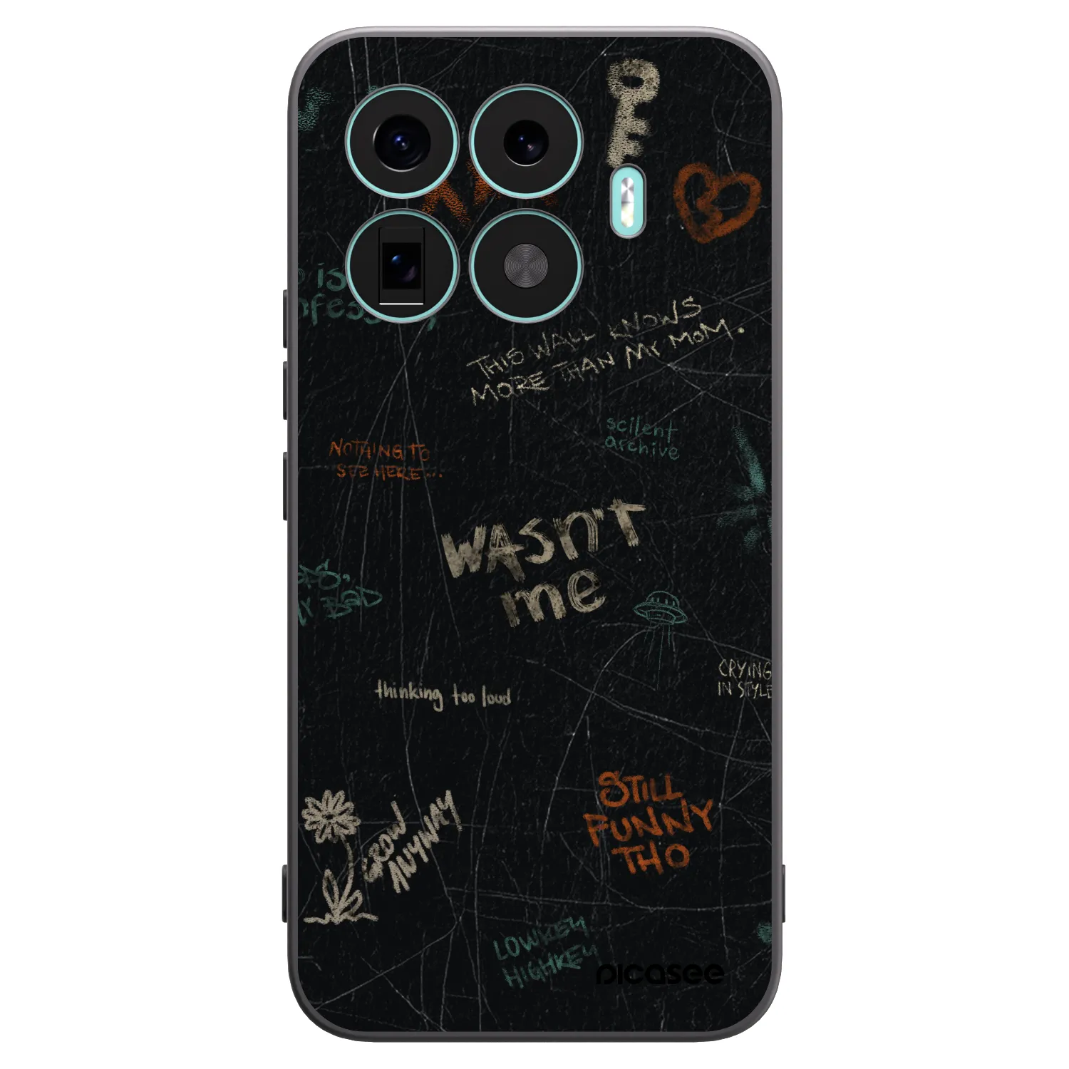 Picasee fekete szilikon tok az alábbi mobiltelefonokra Xiaomi 17T Pro - CONFESSION