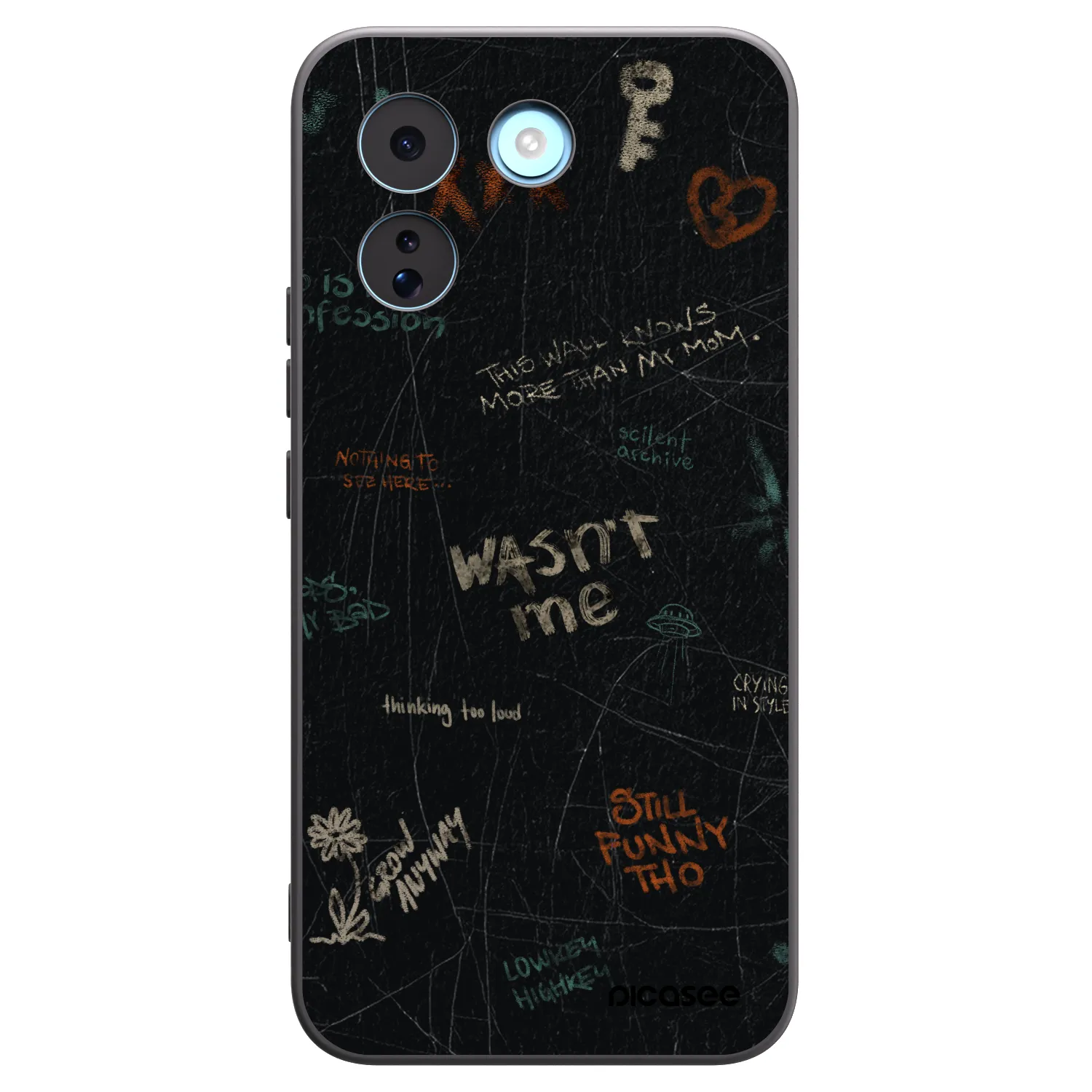 Picasee fekete szilikon tok az alábbi mobiltelefonokra Xiaomi Redmi Note 17 Pro MAX 5G - CONFESSION