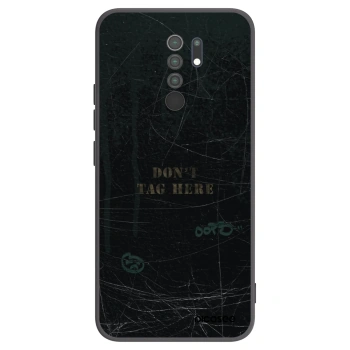Picasee fekete szilikon tok az alábbi mobiltelefonokra Xiaomi Redmi 9 - DON´T TAG