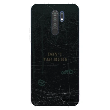 Picasee átlátszó szilikon tok az alábbi mobiltelefonokra Xiaomi Redmi 9 - DON´T TAG