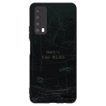 Picasee fekete szilikon tok az alábbi mobiltelefonokra Huawei P Smart 2021 - DON´T TAG