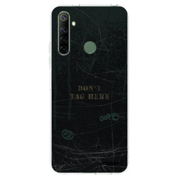 Picasee átlátszó szilikon tok az alábbi mobiltelefonokra Realme 6i - DON´T TAG