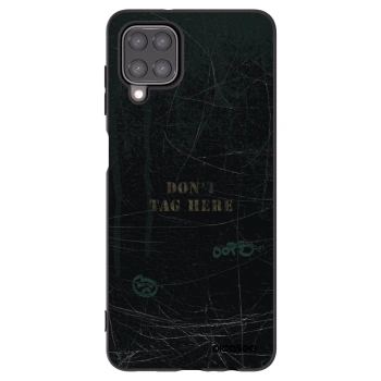 Picasee fekete szilikon tok az alábbi mobiltelefonokra Samsung Galaxy A12 A125F - DON´T TAG