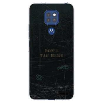 Picasee átlátszó szilikon tok az alábbi mobiltelefonokra Motorola Moto G9 Play - DON´T TAG
