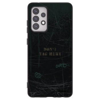 Picasee fekete szilikon tok az alábbi mobiltelefonokra Samsung Galaxy A52 5G A525F - DON´T TAG
