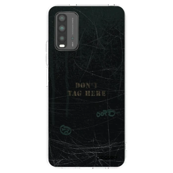 Picasee átlátszó szilikon tok az alábbi mobiltelefonokra Xiaomi Redmi 9T - DON´T TAG
