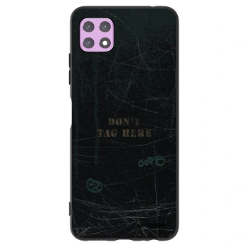 Picasee fekete szilikon tok az alábbi mobiltelefonokra Samsung Galaxy A22 A226B 5G - DON´T TAG