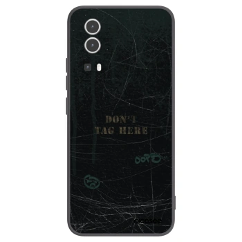 Picasee fekete szilikon tok az alábbi mobiltelefonokra Vivo Y72 5G - DON´T TAG
