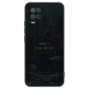 Picasee fekete szilikon tok az alábbi mobiltelefonokra Realme 8 5G - DON´T TAG