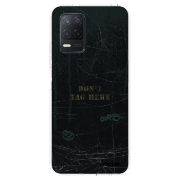 Picasee átlátszó szilikon tok az alábbi mobiltelefonokra Realme 8 5G - DON´T TAG