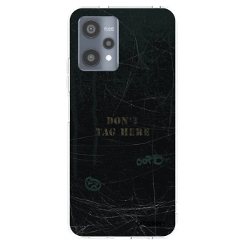 Picasee átlátszó szilikon tok az alábbi mobiltelefonokra Realme 9 Pro 5G - DON´T TAG