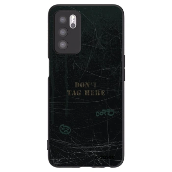 Picasee fekete szilikon tok az alábbi mobiltelefonokra OPPO A16s - DON´T TAG