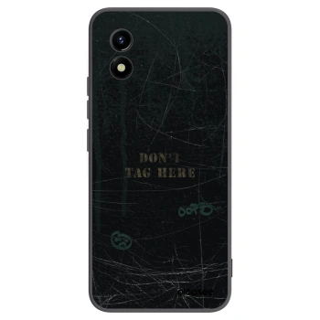 Picasee fekete szilikon tok az alábbi mobiltelefonokra Vivo Y01 - DON´T TAG