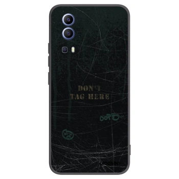 Picasee fekete szilikon tok az alábbi mobiltelefonokra Vivo Y52 5G - DON´T TAG