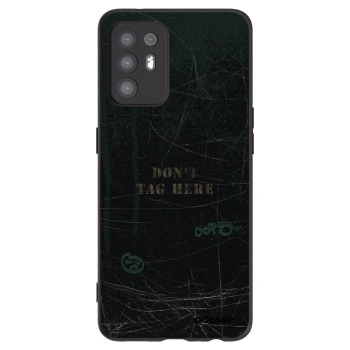 Picasee fekete szilikon tok az alábbi mobiltelefonokra OPPO A94 5G - DON´T TAG