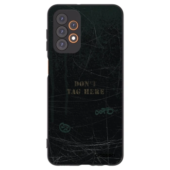 Picasee fekete szilikon tok az alábbi mobiltelefonokra Samsung Galaxy A23 A236B 5G - DON´T TAG