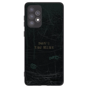 Picasee fekete szilikon tok az alábbi mobiltelefonokra Samsung Galaxy A73 5G - DON´T TAG