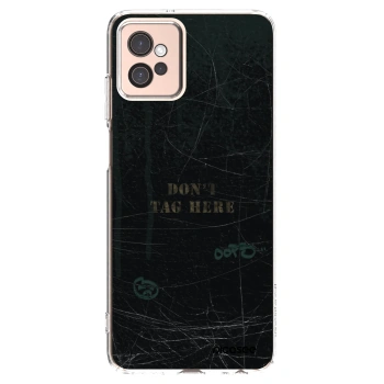 Picasee átlátszó szilikon tok az alábbi mobiltelefonokra Motorola Moto G32 - DON´T TAG