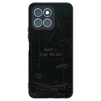 Picasee fekete szilikon tok az alábbi mobiltelefonokra Honor X6 - DON´T TAG