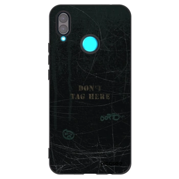 Picasee fekete szilikon tok az alábbi mobiltelefonokra Huawei Nova 3 - DON´T TAG