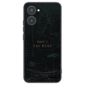 Picasee fekete szilikon tok az alábbi mobiltelefonokra Realme 10 4G - DON´T TAG