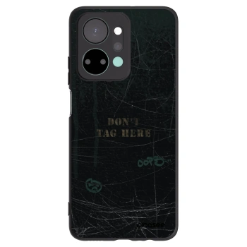 Picasee fekete szilikon tok az alábbi mobiltelefonokra Honor X7a - DON´T TAG
