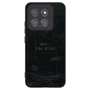 Picasee fekete szilikon tok az alábbi mobiltelefonokra Xiaomi 14 - DON´T TAG