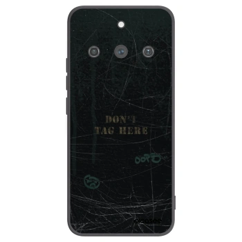 Picasee fekete szilikon tok az alábbi mobiltelefonokra Realme 11 Pro+ - DON´T TAG