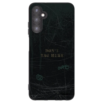 Picasee fekete szilikon tok az alábbi mobiltelefonokra Samsung Galaxy A05s A057G - DON´T TAG