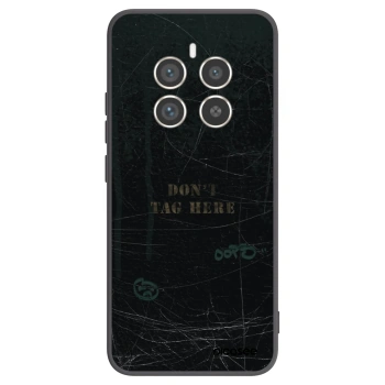 Picasee fekete szilikon tok az alábbi mobiltelefonokra Realme 12 Pro 5G - DON´T TAG