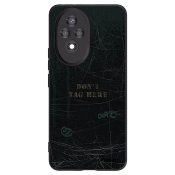 Picasee fekete szilikon tok az alábbi mobiltelefonokra Honor 200 5G - DON´T TAG
