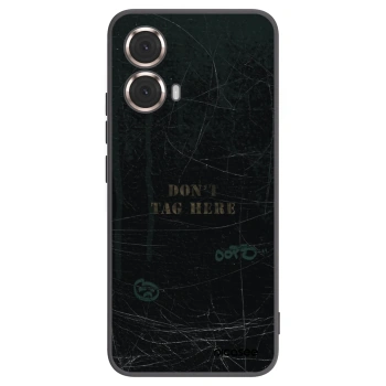 Picasee fekete szilikon tok az alábbi mobiltelefonokra Motorola Moto G85 - DON´T TAG