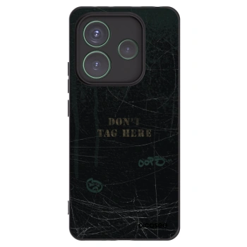 Picasee fekete szilikon tok az alábbi mobiltelefonokra Xiaomi Redmi Note 14 5G - DON´T TAG