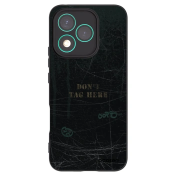 Picasee fekete szilikon tok az alábbi mobiltelefonokra Honor 400 Lite 5G - DON´T TAG