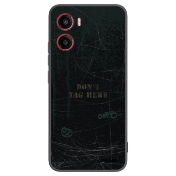 Picasee fekete szilikon tok az alábbi mobiltelefonokra Motorola Moto G05 - DON´T TAG