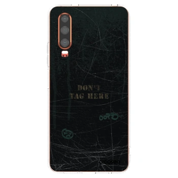 Picasee átlátszó szilikon tok az alábbi mobiltelefonokra Huawei P30 - DON´T TAG
