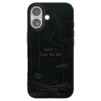 Picasee fekete szilikon tok az alábbi mobiltelefonokra Apple iPhone 17 - DON´T TAG