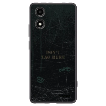 Picasee fekete szilikon tok az alábbi mobiltelefonokra Motorola Moto E14 - DON´T TAG