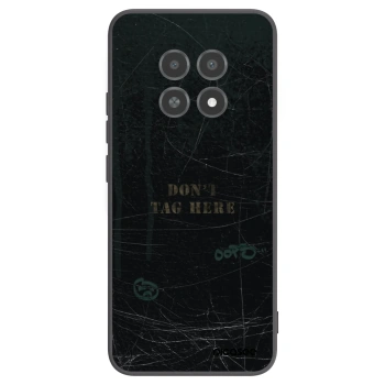 Picasee fekete szilikon tok az alábbi mobiltelefonokra Realme 12X - DON´T TAG