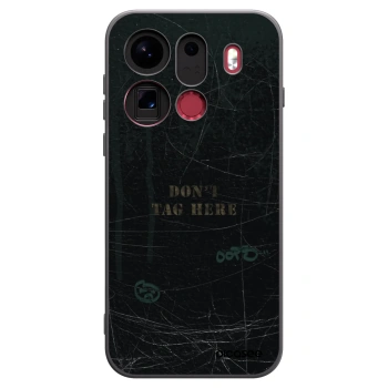 Picasee fekete szilikon tok az alábbi mobiltelefonokra OPPO Find X9 Pro - DON´T TAG