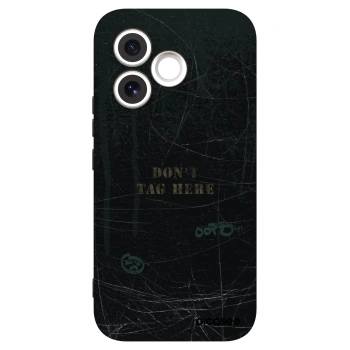 Picasee fekete szilikon tok az alábbi mobiltelefonokra Honor 600 Lite - DON´T TAG