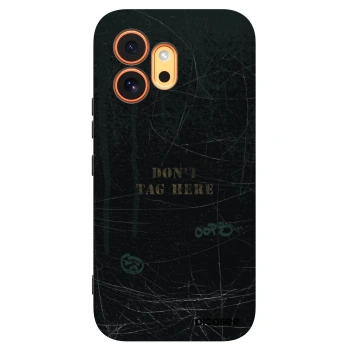 Picasee fekete szilikon tok az alábbi mobiltelefonokra Honor 600 - DON´T TAG