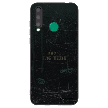 Picasee fekete szilikon tok az alábbi mobiltelefonokra Honor 20 Lite - DON´T TAG