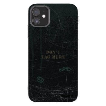 Picasee átlátszó szilikon tok az alábbi mobiltelefonokra Apple iPhone 11 - DON´T TAG