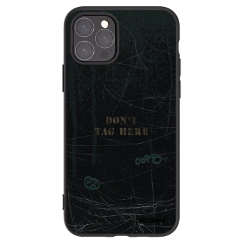 Picasee fekete szilikon tok az alábbi mobiltelefonokra Apple iPhone 11 Pro - DON´T TAG