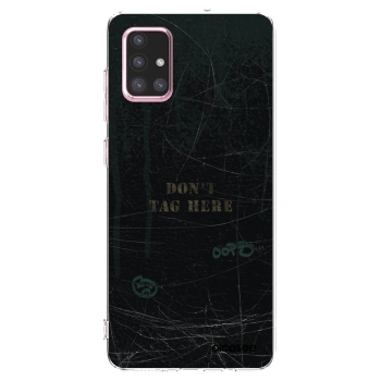 Picasee átlátszó szilikon tok az alábbi mobiltelefonokra Samsung Galaxy A71 A715F - DON´T TAG