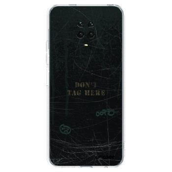 Picasee átlátszó szilikon tok az alábbi mobiltelefonokra Xiaomi Redmi Note 9 Pro - DON´T TAG