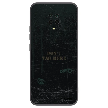 Picasee fekete szilikon tok az alábbi mobiltelefonokra Xiaomi Redmi Note 9 Pro - DON´T TAG