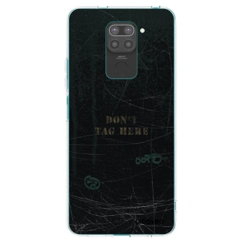 Picasee fekete szilikon tok az alábbi mobiltelefonokra Xiaomi Redmi Note 9 - DON´T TAG