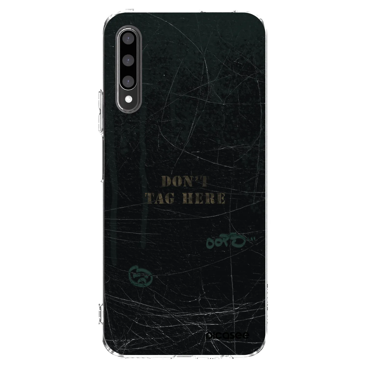 Picasee átlátszó szilikon tok az alábbi mobiltelefonokra Honor 9X Pro - DON´T TAG